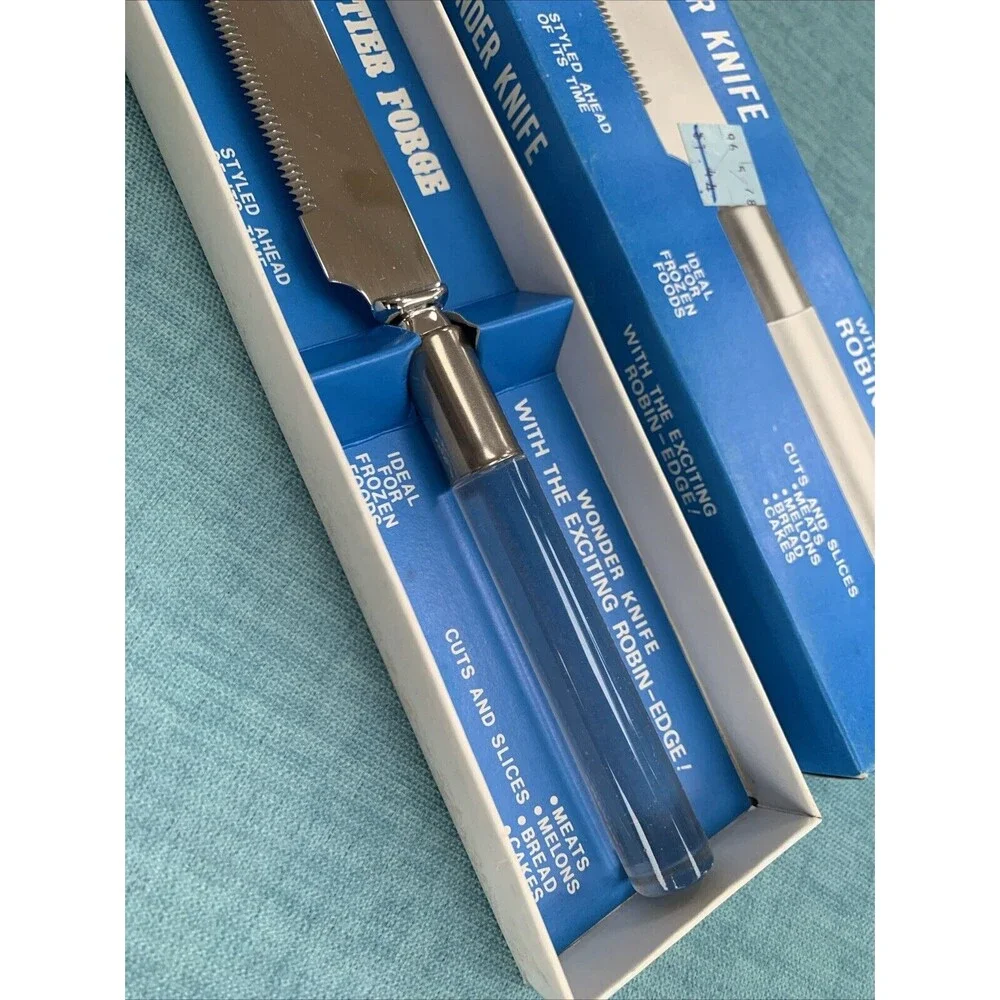 Frontier Forge Wonder knife Robin Edge Stainless Steel Dishwasher Safe NEW